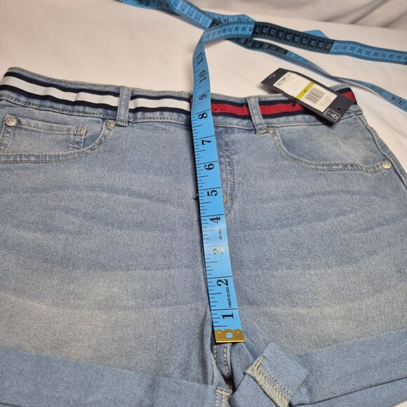 Tommy Hilfiger Girls Shorts Size 14 Denim Blue Adjustable Waste Band (52) - Picture 10 of 10